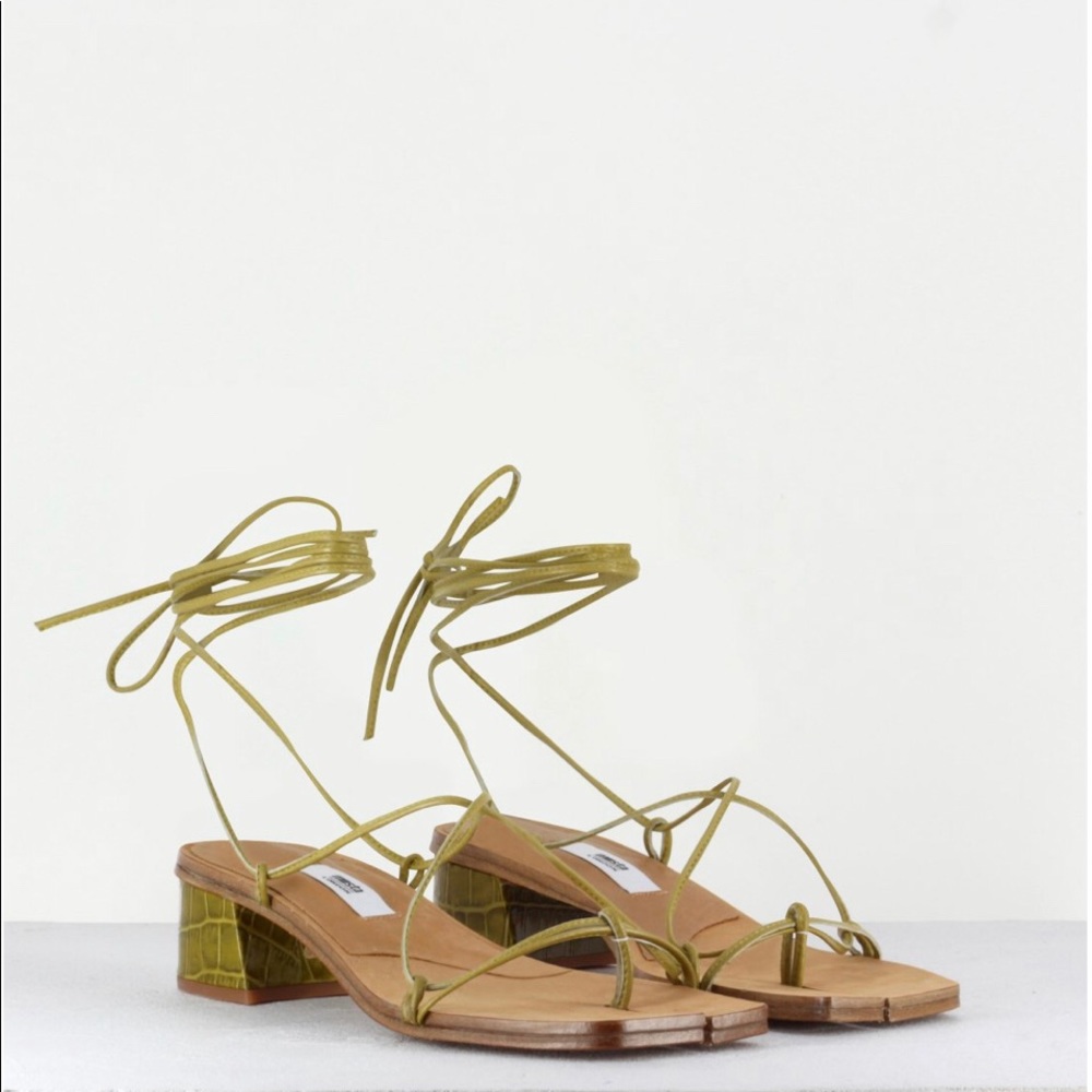 Miista Cimarron Seaweed Croc Sandals